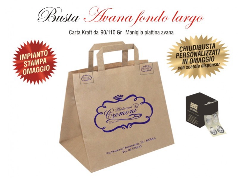 BUSTE TAKE AWAY DA ASPORTO AVANA