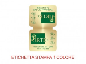 Etichette adesive chiudi busta (mm 48x80)  (cod.1N)
