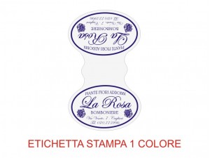 Etichette adesive chiudi busta (mm 60x100)  (cod.5N)