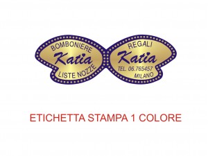 ArtigianeriA - Set di 20 (o più) ETICHETTE personalizzate in CARTONCINO