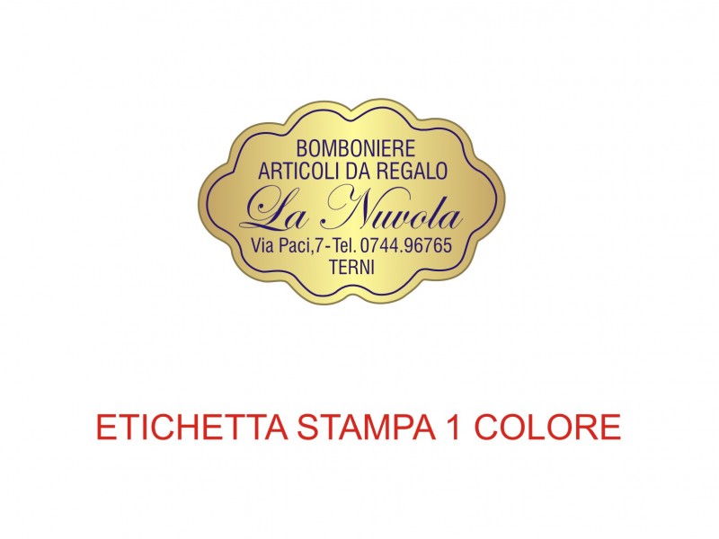 Etichette Adesive Personalizzate Per Bomboniere E Confetterie