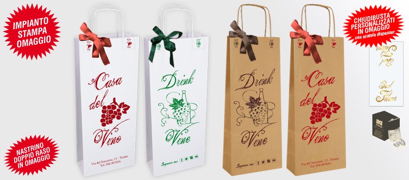 Shopper personalizzate VINO CLASSIC
